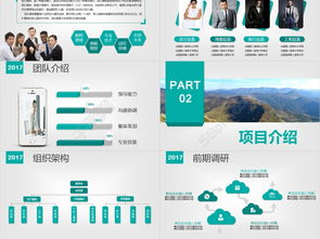 绿色清新公司品牌文化与产品介绍